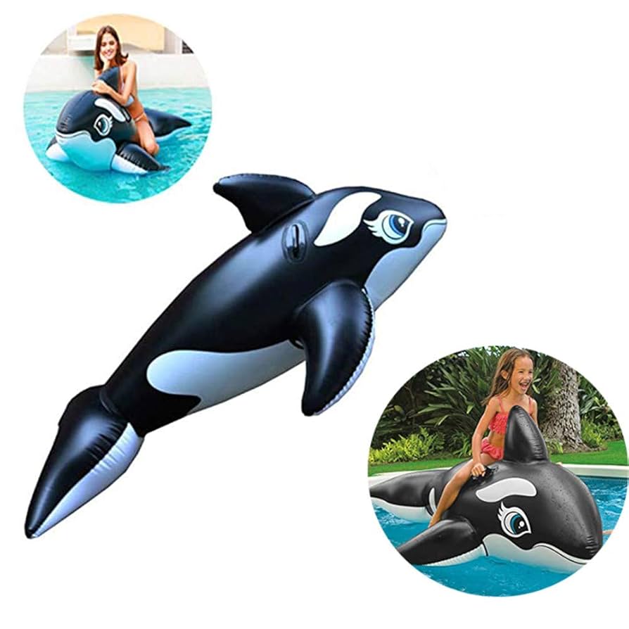 Amazon.co.jp: 膨脹可能なイルカライダー、プールまたはビーチの